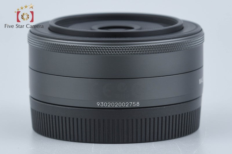 Canon EF-M 22mm f/2 STM Black