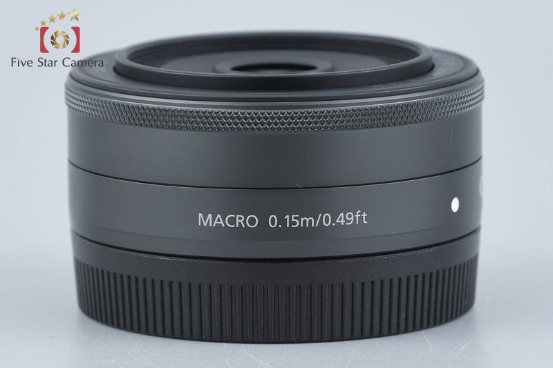 Canon EF-M 22mm f/2 STM Black