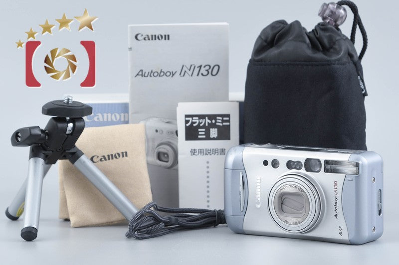 Canon Autoboy N130 35mm Point & Shoot Film Camera w/ Box