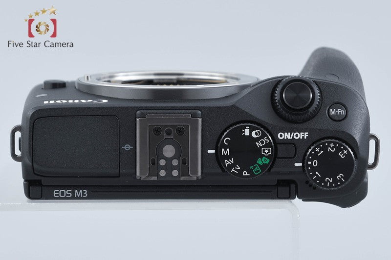 Canon EOS M3 Black 24.2 MP Digital Mirrorless Camera Body