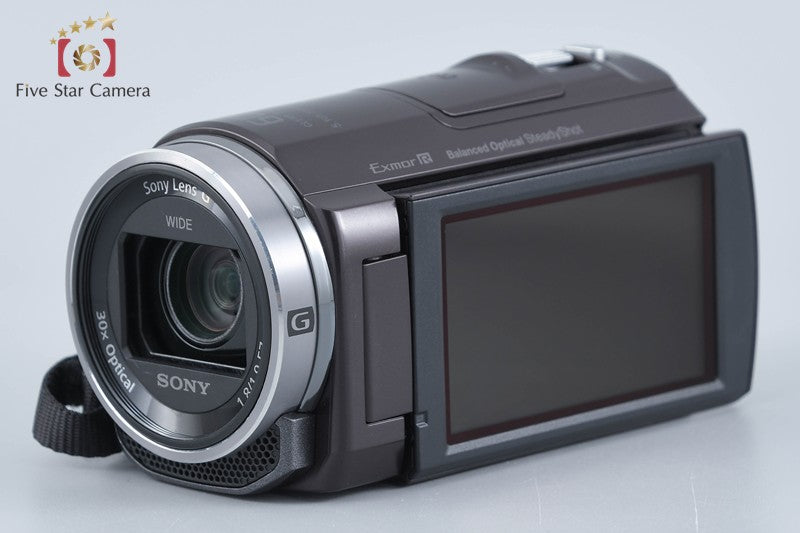 SONY HANDYCAM HDR-CX535 Bordeaux Brown Video Camera [Japanese Language Only]