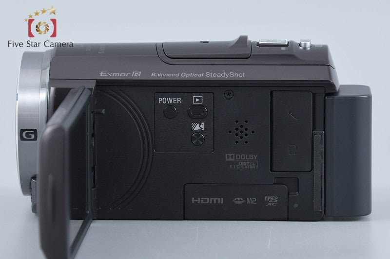 SONY HANDYCAM HDR-CX535 Bordeaux Brown Video Camera [Japanese Language Only]
