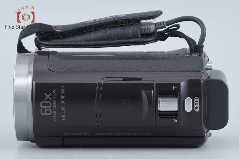SONY HANDYCAM HDR-CX535 Bordeaux Brown Video Camera [Japanese Language Only]