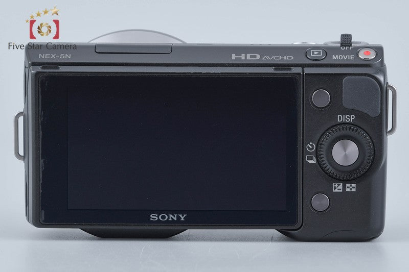 Sony α NEX-5N Black 16.1 MP Digital Mirrorless Camera [Japanese Language Only]