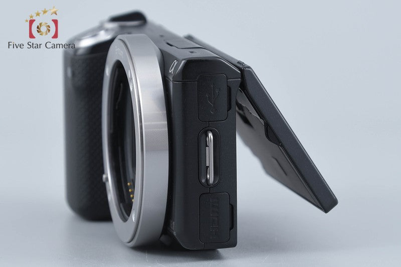 Sony α NEX-5N Black 16.1 MP Digital Mirrorless Camera [Japanese Language Only]