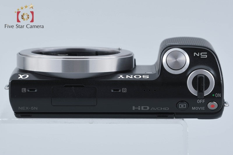 Sony α NEX-5N Black 16.1 MP Digital Mirrorless Camera [Japanese Language Only]