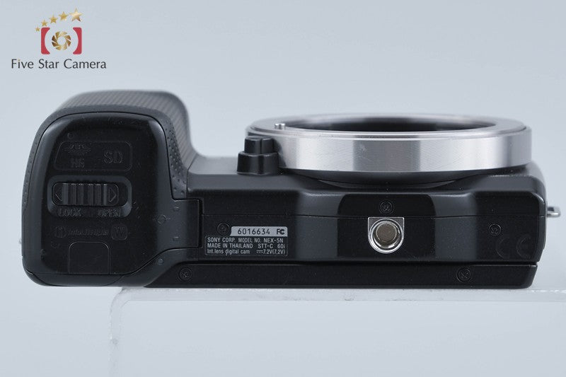 Sony α NEX-5N Black 16.1 MP Digital Mirrorless Camera [Japanese Language Only]