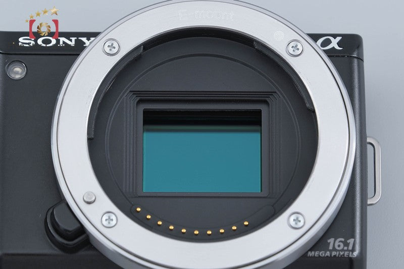 Sony α NEX-5N Black 16.1 MP Digital Mirrorless Camera [Japanese Language Only]