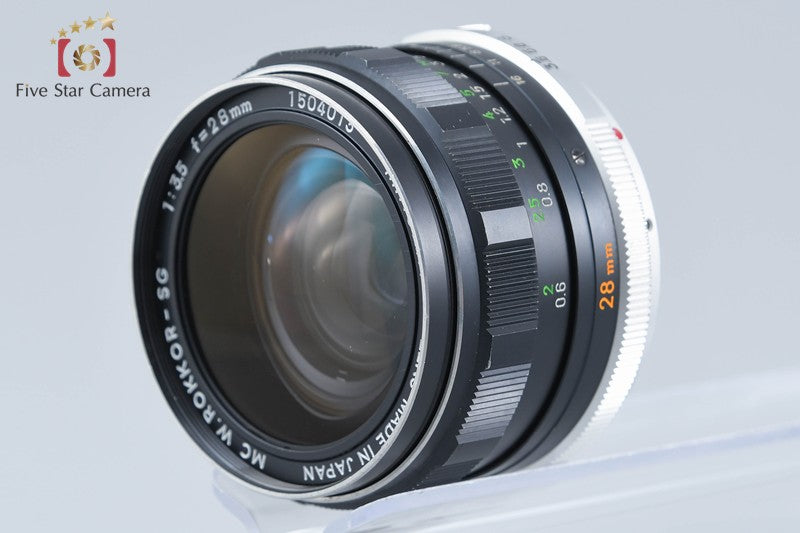 MINOLTA MC W.ROKKOR-SG 28mm f/3.5