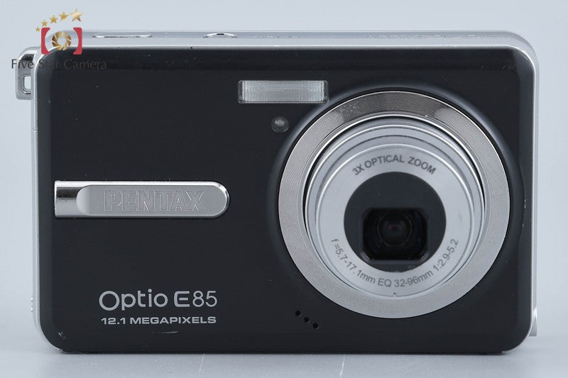 Pentax Optio E85 Black 12.1 MP Digital Camera