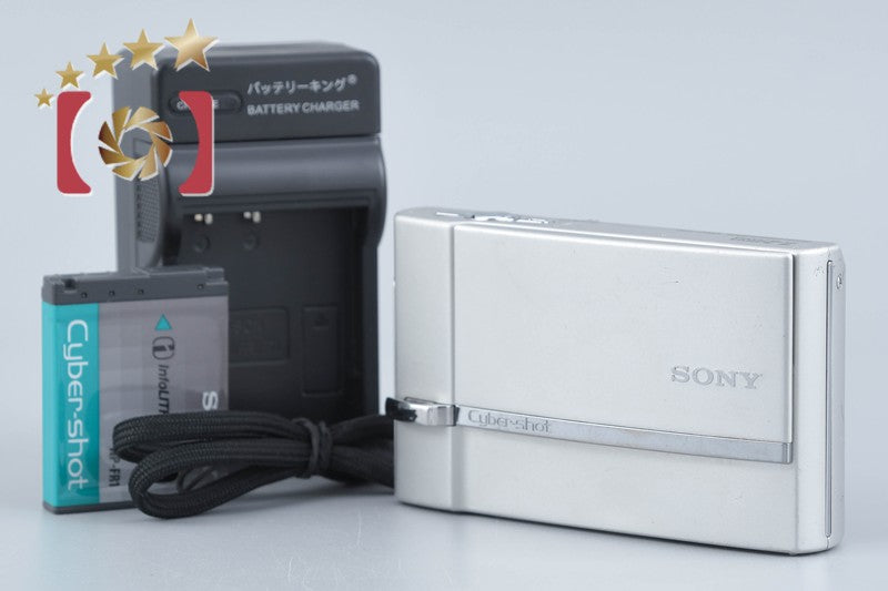 Sony Cyber-shot DSC-T30 Silver 7.2 MP Digital Camera [Japanese Language Only]