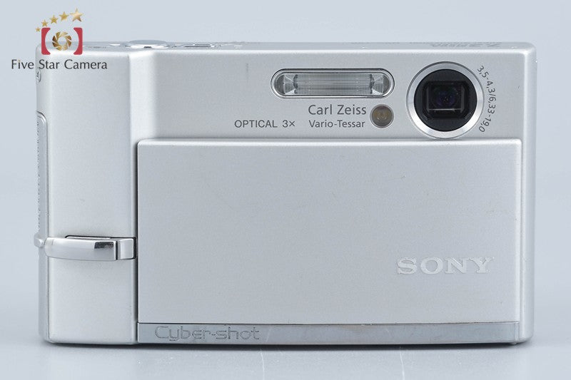Sony Cyber-shot DSC-T30 Silver 7.2 MP Digital Camera [Japanese Language Only]