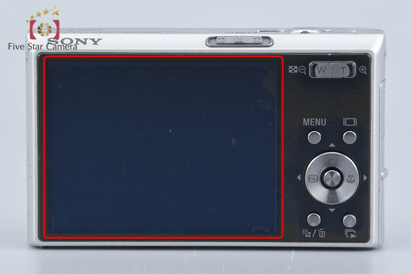 Sony Cyber-shot DSC-T30 Silver 7.2 MP Digital Camera [Japanese Language Only]