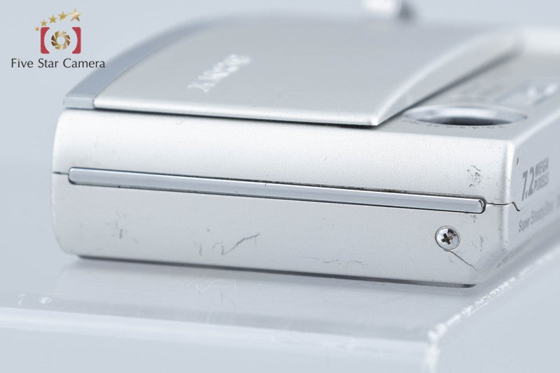 Sony Cyber-shot DSC-T30 Silver 7.2 MP Digital Camera [Japanese Language Only]