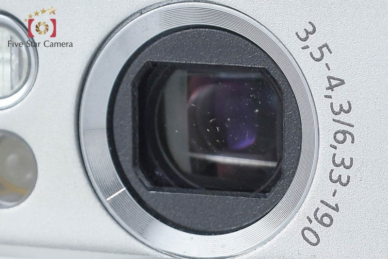 Sony Cyber-shot DSC-T30 Silver 7.2 MP Digital Camera [Japanese Language Only]