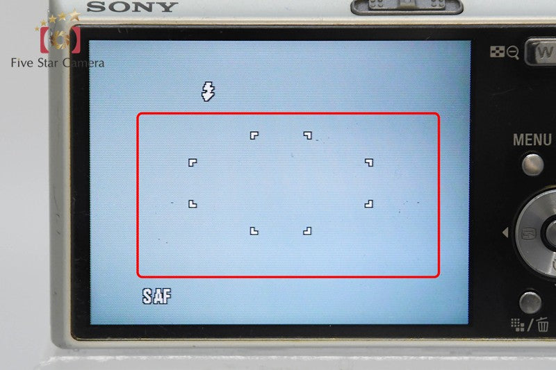Sony Cyber-shot DSC-T30 Silver 7.2 MP Digital Camera [Japanese Language Only]