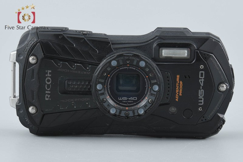 Ricoh Pentax WG-40 Black 16.0 MP Waterproof Action Camera