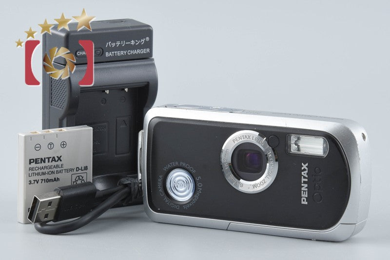 PENTAX Optio WP Mau Black 5.0 MP Digital Camera
