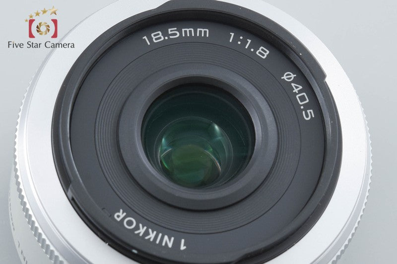 Nikon 1 NIKKOR 18.5mm f/1.8 Silver w/ Box