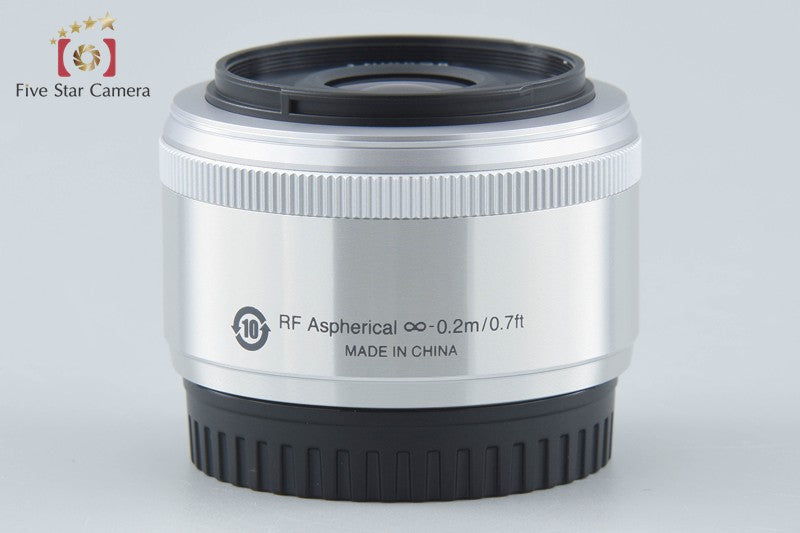 Nikon 1 NIKKOR 18.5mm f/1.8 Silver w/ Box