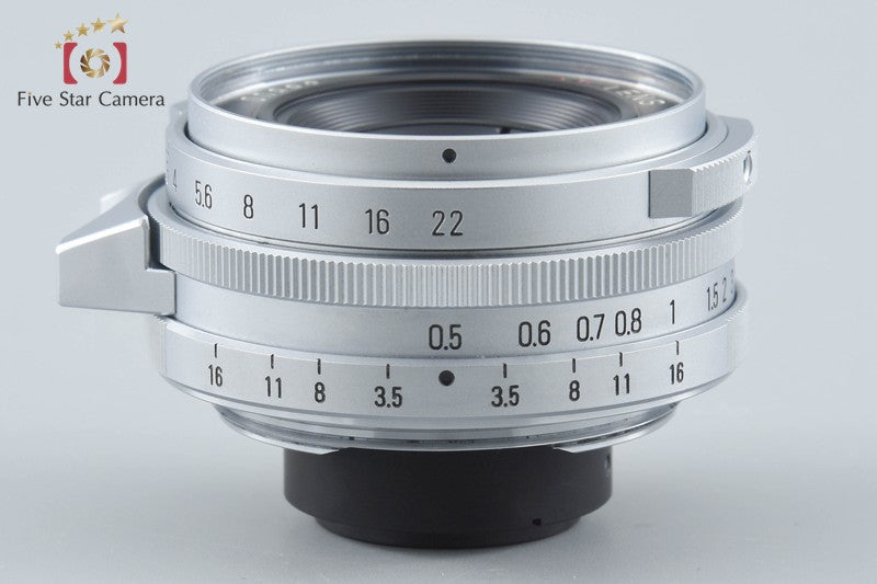 Ricoh GR Lens 21mm f/3.5 Silver L39 LTM Leica Thread Mount