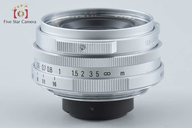 Ricoh GR Lens 21mm f/3.5 Silver L39 LTM Leica Thread Mount