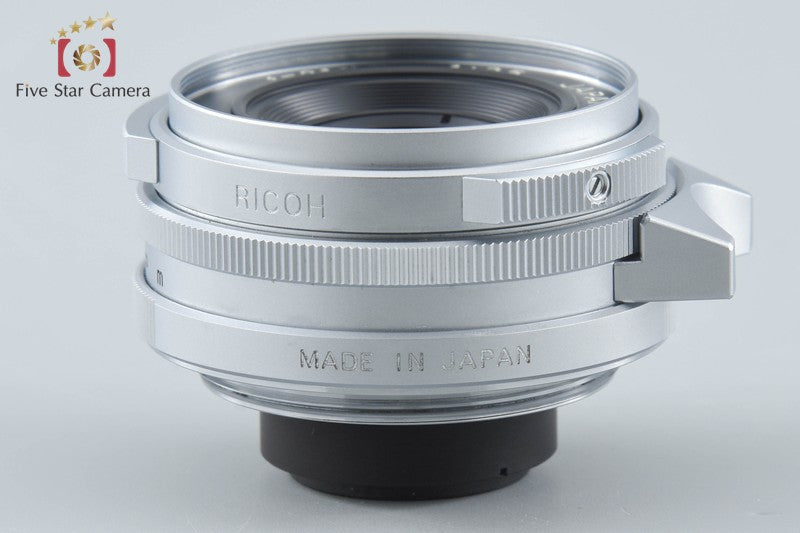Ricoh GR Lens 21mm f/3.5 Silver L39 LTM Leica Thread Mount