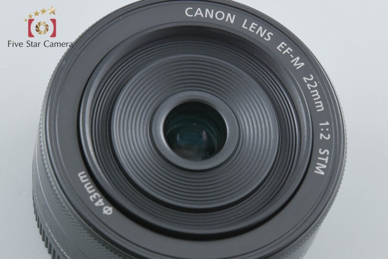 Canon EF-M 22mm f/2 STM Black