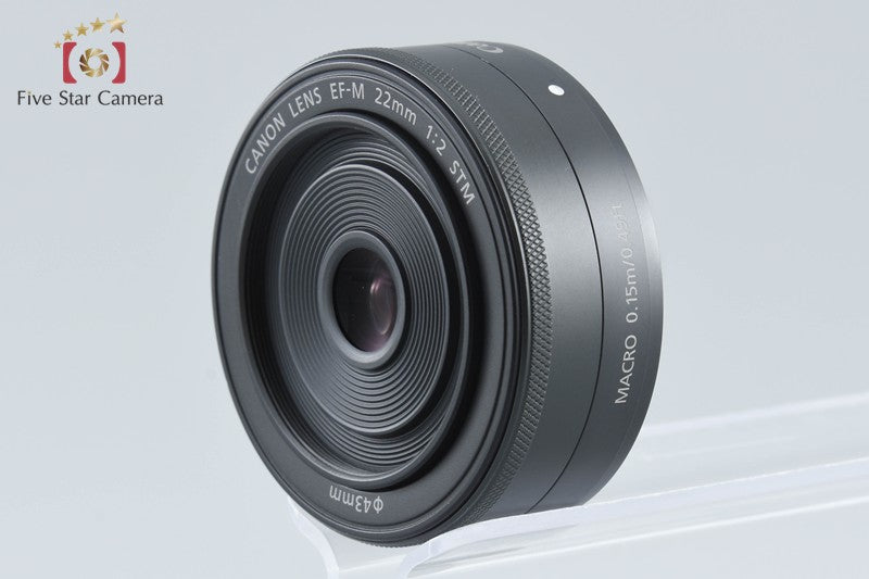 Canon EF-M 22mm f/2 STM Black