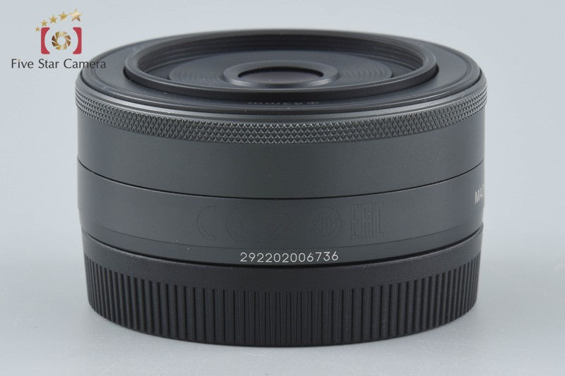 Canon EF-M 22mm f/2 STM Black