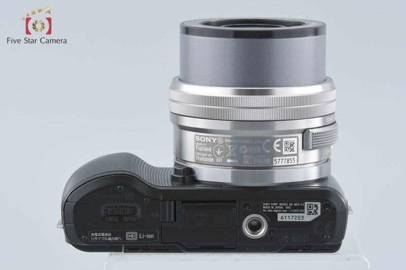 "Count 1,747" Sony α NEX-C3 Black 16.2 MP 16-50 Lens [Japanese Language Only]