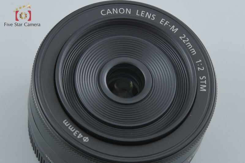 Canon EF-M 22mm f/2 STM Black