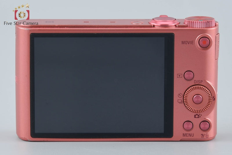 Sony Cyber-Shot DSC-WX350 Pink 18.2 MP Digital Camera [Multiple Languages]