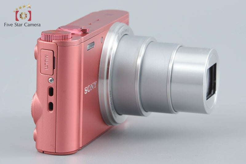 Sony Cyber-Shot DSC-WX350 Pink 18.2 MP Digital Camera [Multiple Languages]