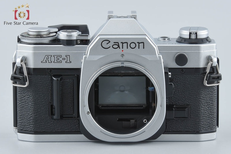 Canon AE-1 Silver 35mm SLR Film Camera Body