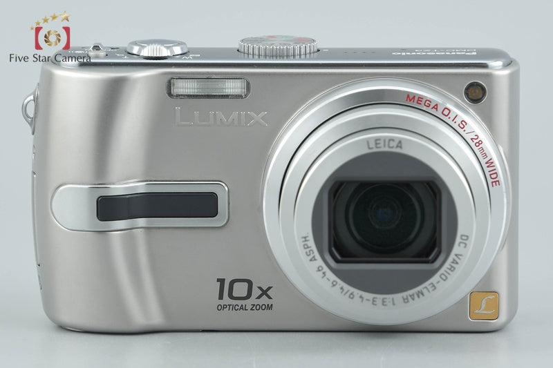 Panasonic LUMIX DMC-TZ3 Silver 7.2 MP Digital Camera w/ Box
