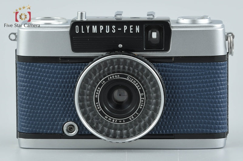 Olympus PEN EE-3 Navy 35mm Half Frame Film Camera D.Zuiko 28mm f/3.5