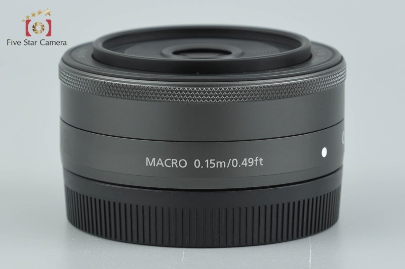 Canon EF-M 22mm f/2 STM Black
