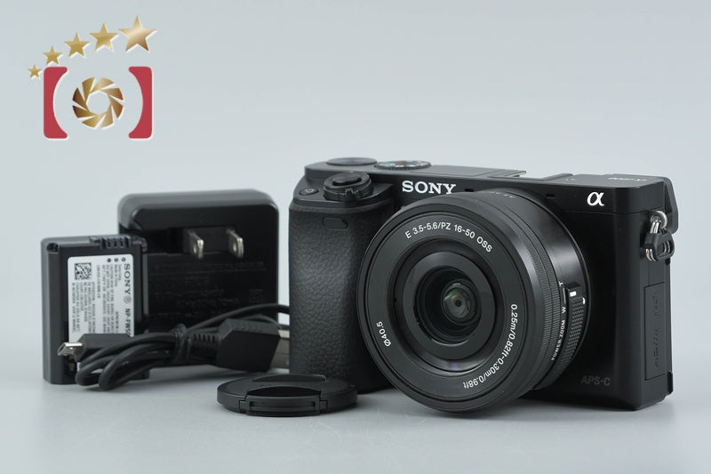"Count 962" Sony α6000 ILCE-6000 Black 24.3 MP 16-50 Lens [Multiple Languages]
