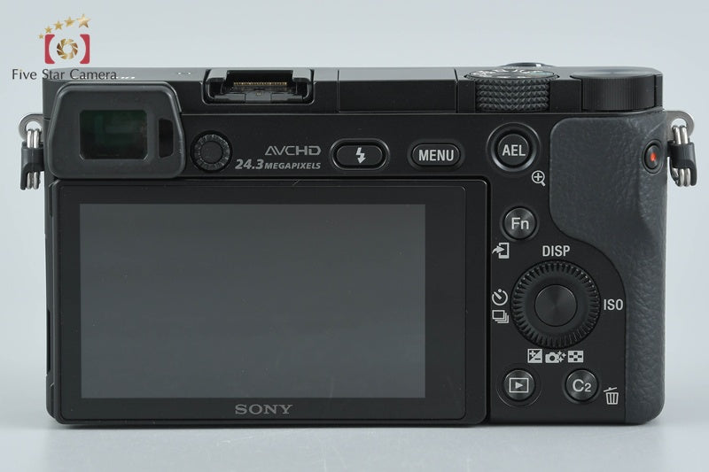 "Count 962" Sony α6000 ILCE-6000 Black 24.3 MP 16-50 Lens [Multiple Languages]