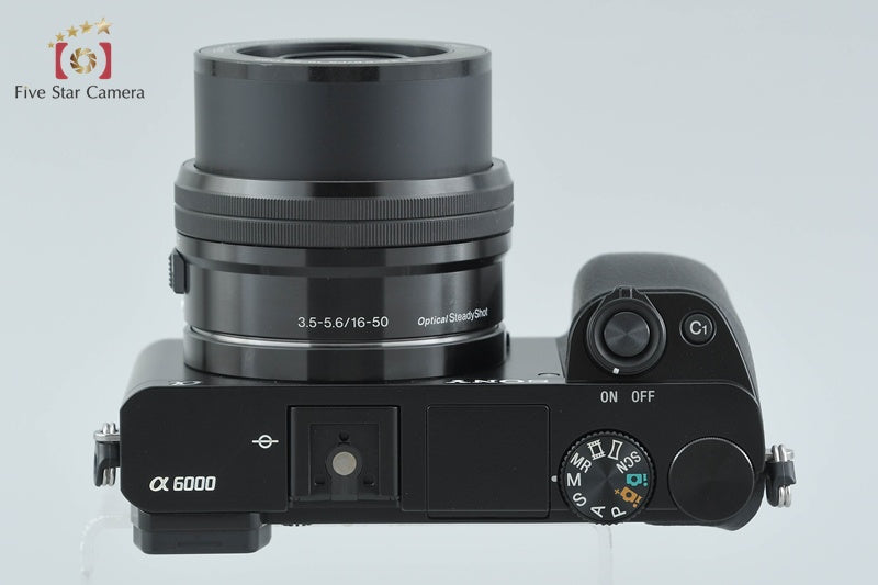 "Count 962" Sony α6000 ILCE-6000 Black 24.3 MP 16-50 Lens [Multiple Languages]