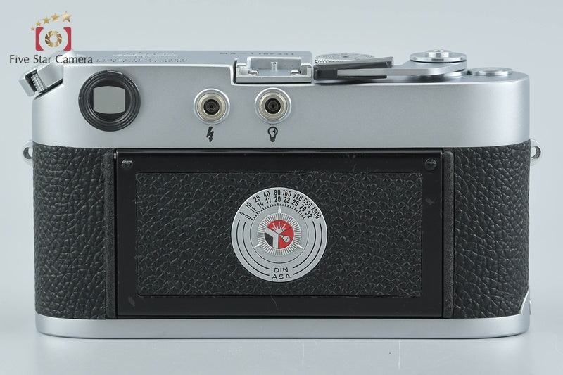 Leica M4 Chrome Serial# 118xxxx 35mm Rangefinder Film Camera