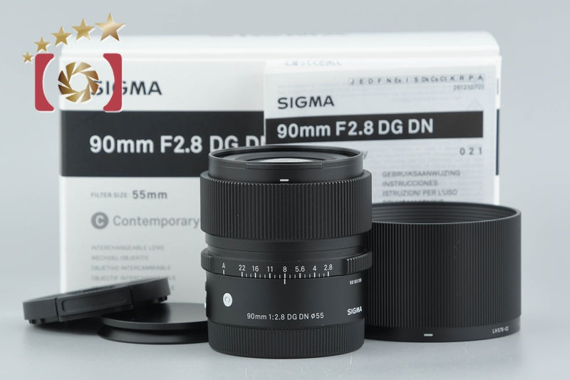 Sigma 90mm f/2.8 DG DN Contemporary for Sony E Mount w/ Box