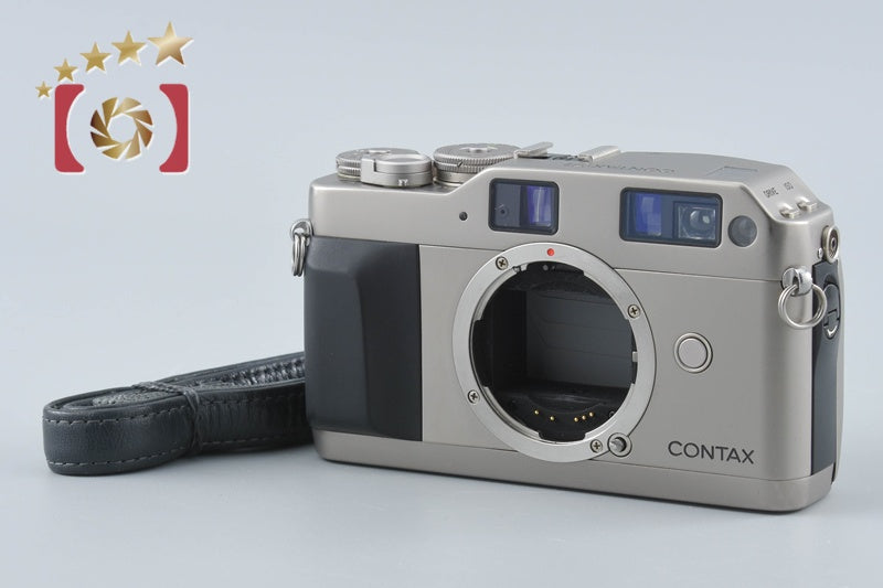 CONTAX G1 Green Label 35mm Rangefinder Film Camera Body w/ GD-1 Data Back