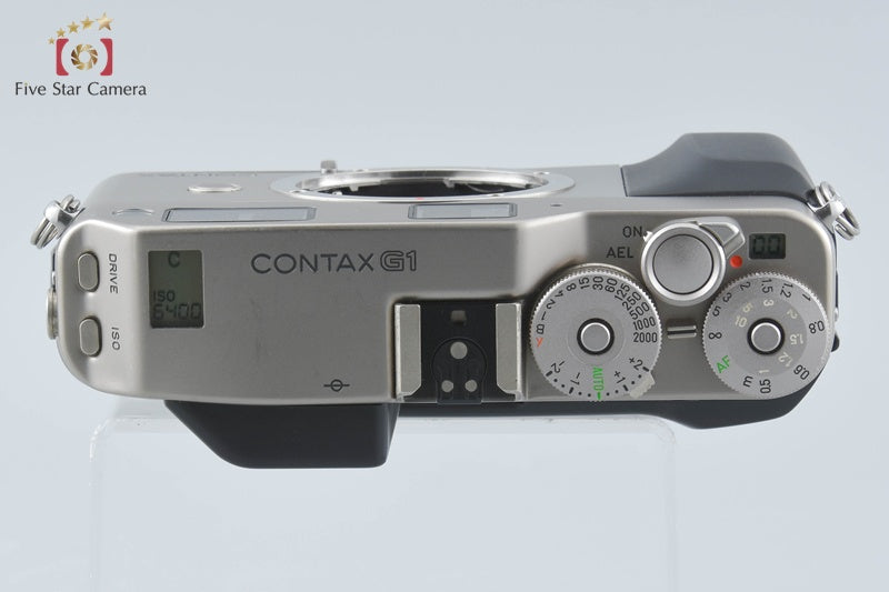 CONTAX G1 Green Label 35mm Rangefinder Film Camera Body w/ GD-1 Data Back