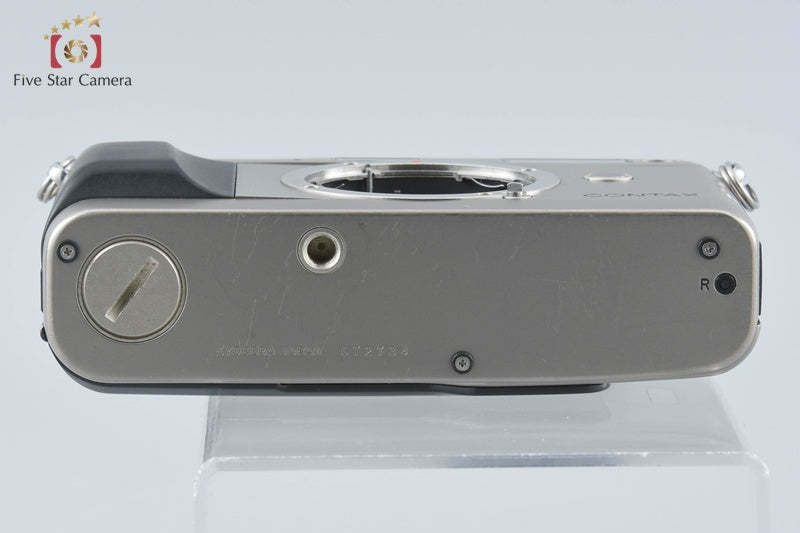 CONTAX G1 Green Label 35mm Rangefinder Film Camera Body w/ GD-1 Data Back