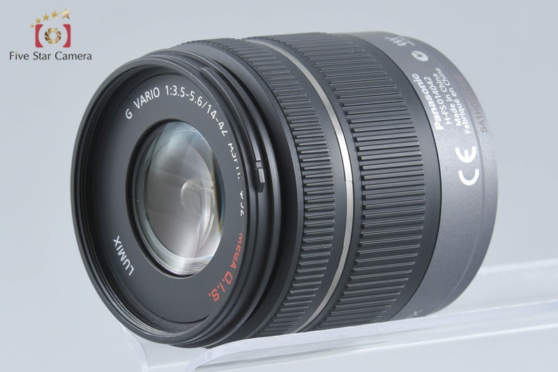 Panasonic LUMIX G VARIO 14-42mm f/3.5-5.6 ASPH. MEGA O.I.S. H-FS014042