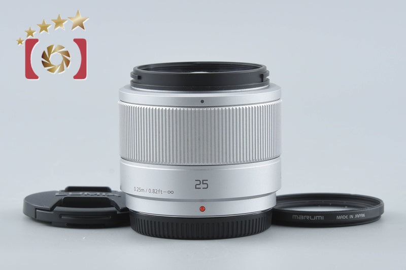 Panasonic LUMIX G 25mm f/1.7 ASPH. H-H025 Silver