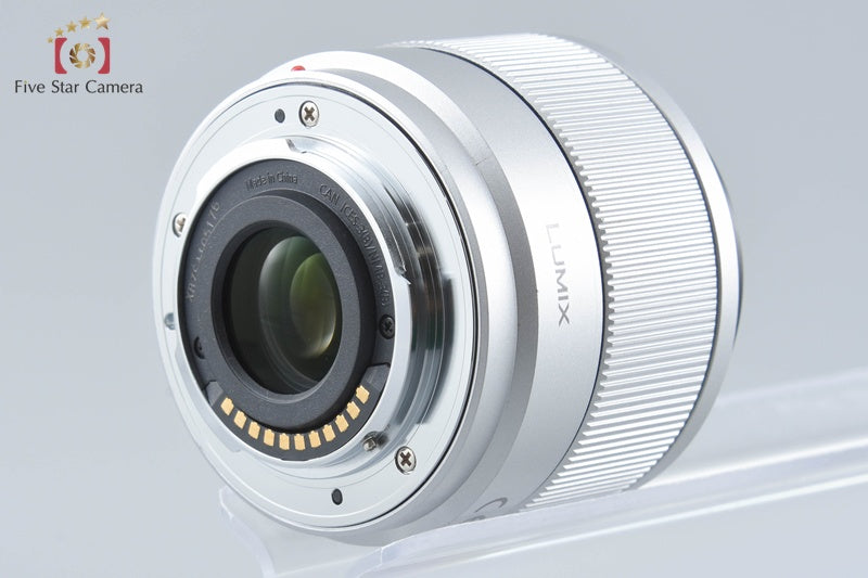 Panasonic LUMIX G 25mm f/1.7 ASPH. H-H025 Silver