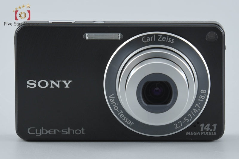 Sony Cyber-Shot DSC-W350 Black 14.1 MP Digital Camera [Japanese Language Only]